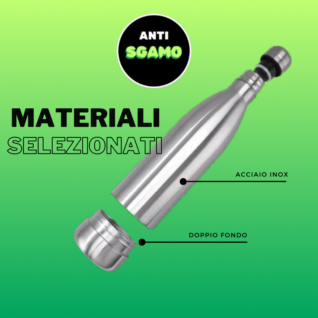 Antisgamo™ - Borraccia doppiofondo